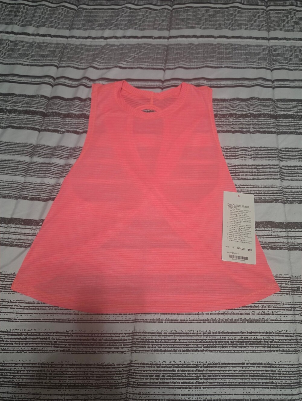 Lululemon Fast As Light Muscle Tank *Seawheeze**